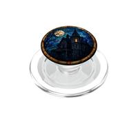 Moody Mosaico Incandescente Finestra Nudo Albero Rami PopSockets PopGrip per MagSafe
