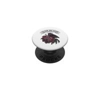 Moody Moth Bloom & Doom Gothic Elegance Stile Vintage PopSockets PopGrip Adesivo