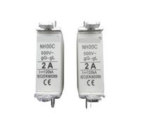 MOOEDJKL 1 pz Fusibili NH00C NH000 2A 500V 120KA 7999.0027 NH00C 4A 6A 8A 10A 16A 7999.0047-0167(4A)