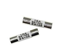 MOOEDJKL 10 PZ 6 * 25mm Fusibile in Ceramica 6 * 25 Tubo di Assicurazione in Ceramica 6x25 MM 0.5A 1A 2A 3A 5A 6A 7A 8A 10A 15A 20A 25A 30A 250 V RO57 Fusibile BS1362(10PCS 7A)