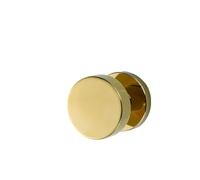 MOOEDJKL Serratura for Porta Serratura Laterale Singola Serratura segreta Interno Camera da Letto Sfondo Muro Maniglia della Porta Piccola Serratura Rotonda(Gris)