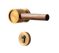 MOOEDJKL Serratura Magnetica in Rame for Camera da Letto, Porta in Legno, Universale, silenziosa, in Noce