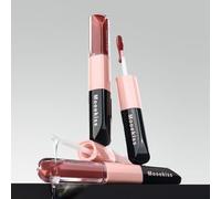 Mooekiss - Dual Effect Essence Lip Gloss - 10 Colors D01# Raspberry Sparkling Water (3ml x 2)