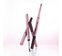Mooekiss - Dual-Ended Slanted Tip Eyebrow Pencil & Cream - 4 Colors 02# Light Brown (250mg+1.5g)