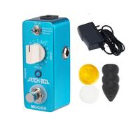 MOOER Chitarra Pitch Box Harmony, Pitch Shift, Detune Pedale con Pedalboard Footswitch Toppers, Guitar Picks, 9V 300mA Alimentazione