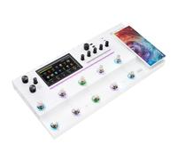 MOOER GE300 Bianco Flagship Instrument Processor Amp Modellazione Multi Effetti Chitarra Synth Pedalboard professionale con 30min Looper per Live Show, Studio Recording