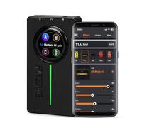 MOOER P2 Multi-Effects Pedal Processor, Stereo Electric Guitar Bass Guitar Pedals with Amp MIDI Looper Drum Machine OTG Touch Screen for Performance Practice