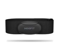moofit HR8 Cardiofrequenzimetro Fascia Toracica, Dati Frequenza Cardiaca in Tempo Reale Bluetooth 5.0/ANT+, Impermeabile IP67, Compatibile con le app iOS/Android, Attrezzatura da Palestra, Nero