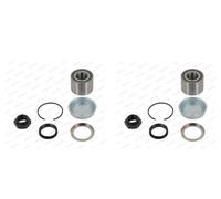 MOOG 2x Cuscinetto Ruota Mozzo Assale Posteriore per Citroën C3 I C2 Renault