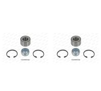 MOOG 2x Cuscinetto Ruota Mozzo Frontale per Opel Meriva Corsa C Opel Corsavan Mk