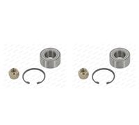 MOOG 2x Cuscinetto Ruota Mozzo Frontale per Peugeot 206 Berlina 206+Citroën C3