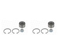 MOOG 2x Cuscinetto Ruota Mozzo Frontale per VW Lupo Polo Seat Arosa 6X1 6E1 6N2