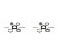 MOOG 2x Cuscinetto Ruota Mozzo Posteriore per Audi A4 80 VW Caddy II Scatola 8D2