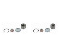 MOOG 2x Cuscinetto Ruota Mozzo Posteriore per Renault Clio IV Twingo II Dacia