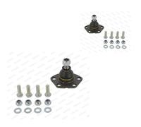 MOOG 2x Giunto di Supporto Guida Anteriore Sinistra Destra per Citroën Jumper