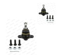 MOOG 2x Giunto di Supporto Guida Anteriore Sinistra Destra per Opel Frontera B