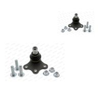 MOOG 2x Giunto di Supporto Guida Anteriore Sinistra Dx per Peugeot 208 Citroën