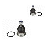 MOOG 2x Giunto Sferico di Supporto/Guida Frontale SX Dx per Honda Accord VII CL
