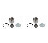 MOOG 2x Kit Cuscinetti Ruota Radnabe Posteriori per Dacia Sandero II Duster
