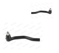 MOOG 2x Testa Tirante Asse Anteriore Adatto A per Honda Civic Xi Hatchback Fl