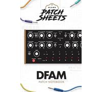 Moog DFAM Blank Patch Sheets Notebook: Become a more organized songwriter with this Blank Patch Sheet notebook so you can spend more time creating and less time forgetting.