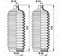 MOOG FALTENBAL LENKMANSCHETTE Per Opel Frontera B Monterey Hyundai Coupe Sirion