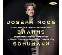 Moog,Joseph - Brahms: Variations On A Theme By Paganini Op.35