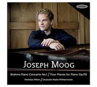 Joseph Moog Brahms: Piano Concerto No. 1/Four Pieces for Piano, Op. 119 (CD)