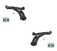 MOOG Set Braccio Oscillante Assale Anteriore Inferiore Sinistra Destra per Audi