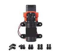 MOOILKO 12V Pompa Acqua Marina Autoadescante a Membrana Accessori for Barche Docce Servizi Igienici Motore Trasferimento for Camper Caravan Interno della Cabina