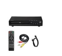 MOOILKO DVD-225 Lettore DVD CD domestico - di dischi multimediali digitali con uscita AV e telecomando Archiviazione e backup dei dati