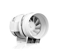 MOOILKO Estrattore da 4 Pollici Ventilatore di Scarico in Linea A Basso Rumore con Condotto Idroponico for La Ventilazione A Stanza Coltivazione del Bagno Casa Crescita Indoor(6inch)
