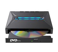 MOOILKO Masterizzatore Blu-Ray esterno multifunzionale DVD CD +/-RW con lettore di schede SD Unità ottica Hub-Co Archiviazione e backup dei dati(CD DVD Burner)