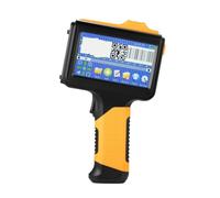 MOOILKO Stampante a getto d'inchiostro portatile da 12,7 mm for la codifica della data Logo del codice QR for tubi in acciaio legato con bottiglia di plastica Fai da te veloce