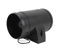 MOOILKO Ventilatore da 3 Pollici in Linea Condotto 12V 5 Pale Flusso d'Aria Elevato Funzionamento Silenzioso Accessori for Le di Scarico for Sostituzioni Yacht for Barche for Camper Crescita Indoor