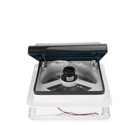 MOOILKO Ventilatore da tetto for camper e roulotte 14" con luce LED, manuale, for, lucernario 12 V Commerciale