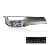 MOOKAKA Android 11 Autoradio 2 din GPS Navigazione Unità principale per Citroen C3 DS3 2010-2016 Multimediale Lettore Stereo Ricevitore 7 pollici HD 1080P IPS Schermo tattile Carplay（PX6,4+64GB）
