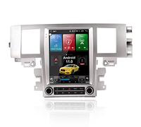 MOOKAKA Android 11 Tesla Style Radio Autoradio 2 din Navigazione GPS Unità principale per Jaguar XF 2004-2015 Lettore Multimediale 9.7 pollici Schermo tattile IPS HD 1080P Carplay DSP WIFI(4+64GB)