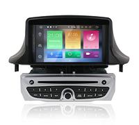 MOOKAKA Android Autoradio 2 din Navigazione GPS per Renault Megane 3 Fluence 2009-2015 Lettore multimediale Supporto Wireless Carplay DSP DVD 7 pollici Unità principale 1080P (PX5 8Core,4+64GB)