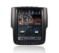 MOOKAKA Android Tesla Style Radio Autoradio 2 Din Navigazione GPS per Dodge Ram 1500 2013-2018 lettore multimediale Supporto Wireless Carplay DSP 10.4 pollici Unità principale(PX6 4+64GB)