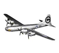 MOOKEENONE 1:144 Lega Seconda Guerra Mondiale US Air Force B-29 Superfortress Bombardiere Modello Simulazione Aerei Aviazione Scienza Esposizione Modello