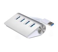 MOOKEENONE 1 x Hub USB 3.0 a 4 porte, USB Expander Plug and Play per computer portatile PC e accessori