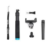 MOOKEENONE 180° Rotazione Selfie Stick Treppiede Strap Supporto Supporto per fotocamera, Telefono per GoPro Hero 7 6 5 4 Series