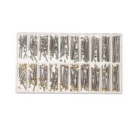 MOOKEENONE 200 pz/set 10 mm-20 mm assortiti orologio cinturino rivetto tubo perni braccialetto rivetto scatola orologiaio parti di riparazione