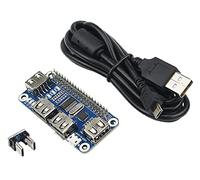 MOOKEENONE USB Hub Extension Board + Micro USB Converter, USB a UART Debug per Raspberry Zero/W