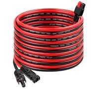 MOOKEERF Cavo da pannello solare da 10 AWG a connettore Anderson - Cavo di prolunga solare da 0,9 m con connettore Anderson in stile Anderson per generatore solare portatile a pannello solare