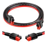 MOOKEERF Cavo di prolunga Anderson da 10 AWG - Cavo di prolunga solare da 0,6 m Connettore Anderson per centrale elettrica portatile a pannello solare generatore solare