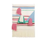 MOOLA Decorazione da parete in tessuto 109 cm Beige chiaro Cotone