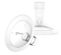 MOOMentaneous Protezioni per tiralatte da 17 mm, compatibili con tiralatte Medela PersonalFit, Maxflow, Freestyle Flex Swing Maxi Connector