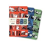 Moomin Bookshelves Set of 3 Mini Notebooks